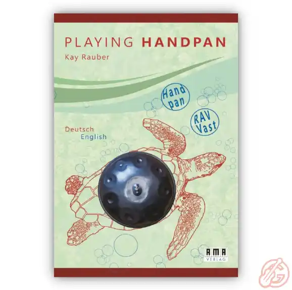 Saisonangebot AMA ‚PLAYING HANDPAN‘ (Kay Rauber) | Lehrbuch, Deutsch & Englisch