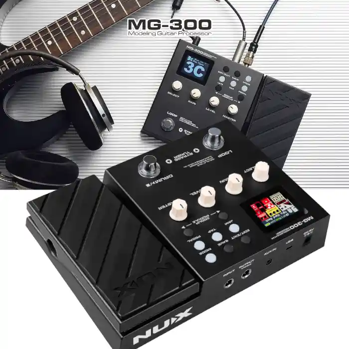 nuX MG-300 Modeling Guitar Effects Processor Zertifiziert