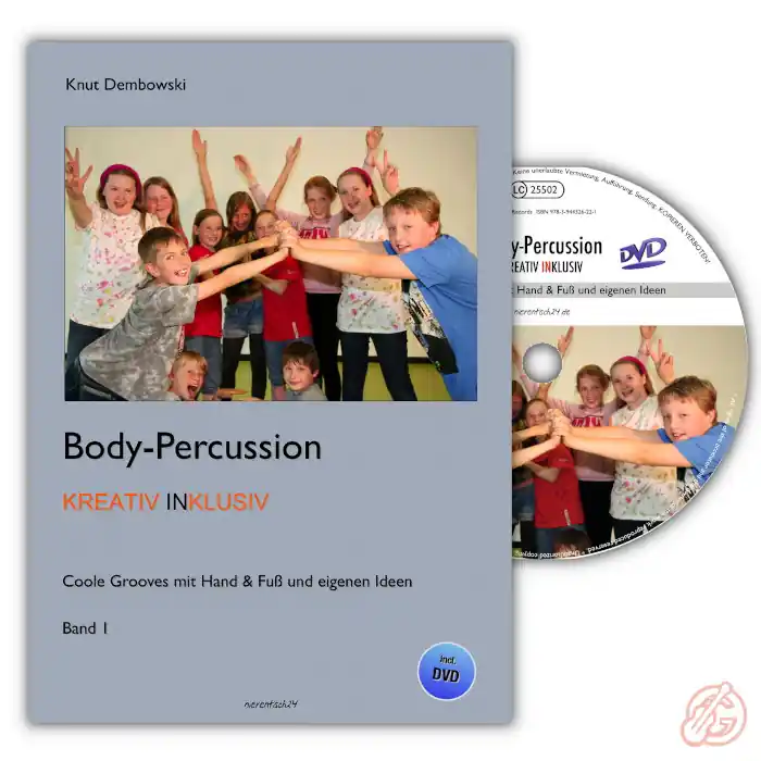 ‚BODY-PERCUSSION‘ (Knut Dembowski) Kreativ, Inklusiv | Übungen, inkl. DVD Sonderangebot
