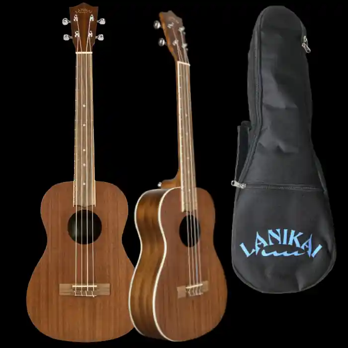 LANIKAI Mahogany Ukulele | in Bariton-Größe Beliebt