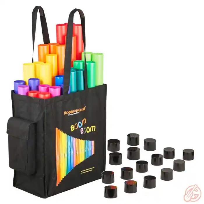 Meistverkauft BOOMWHACKERS® Basic School Set ABW-Set04 | 28 Töne, inkl. Caps & Tasche