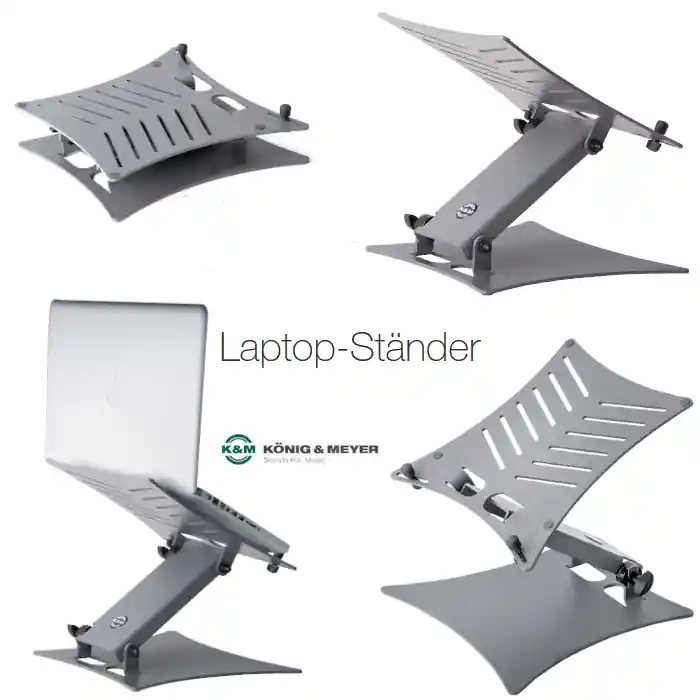 Sichere Zahlung K&M 12195 Laptop-Ständer