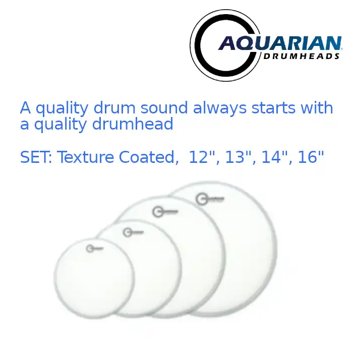 Jetzt Kaufen AQUARIAN Set| Texture Coated, 12″, 13″, 14″, 16″