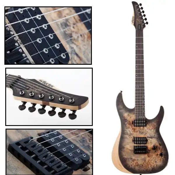 SCHECTER Reaper-6 E-Gitarre | mit Decimator Pickups Neuheit