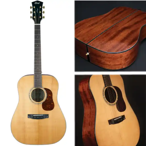 CORT Westerngitarre GOLD D6 Natur | Dreadnought Aktuell