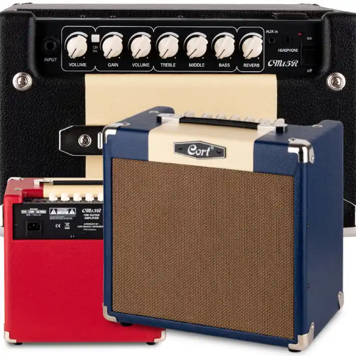 Schneller Versand CORT E-Gitarrencombo, CM15 Reverb