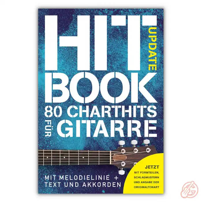 Bosworth ‚HITBOOK‘ (Update) – 80 Charthits für Gitarre | Songbook mit Akkorden/Melodien Aktuell