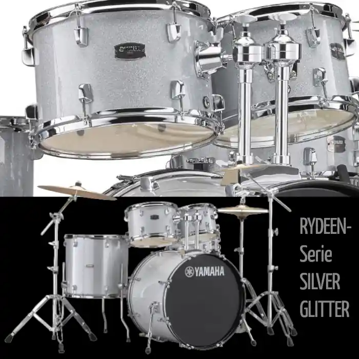 Sonderaktion YAMAHA Drumset Rydeen RDP0F5/2F5 Komplettset