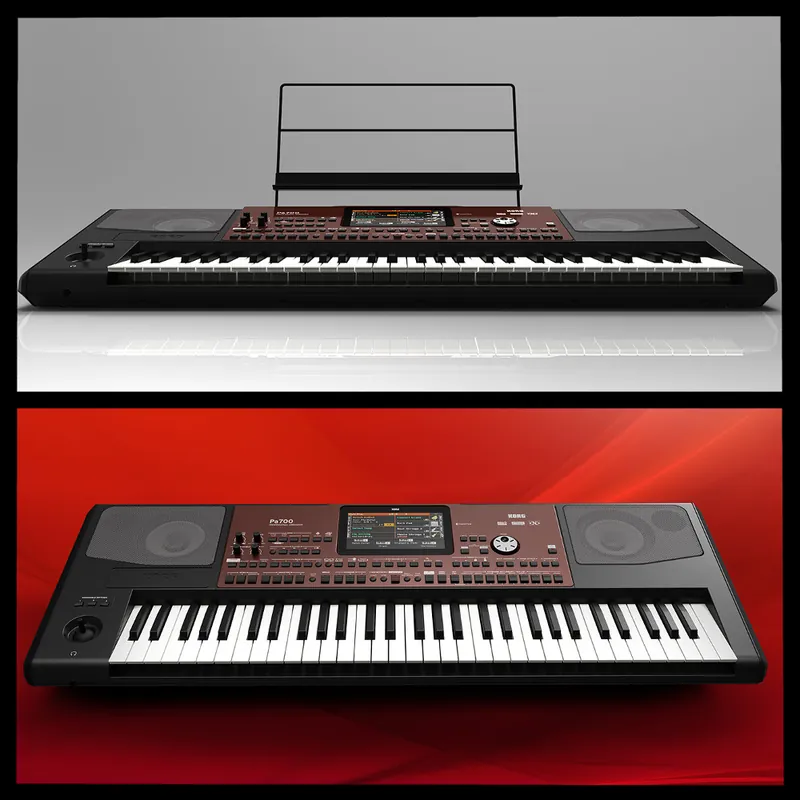 Sonderaktion KORG Entertainer Keyboard Pa700 mit 61 Tasten