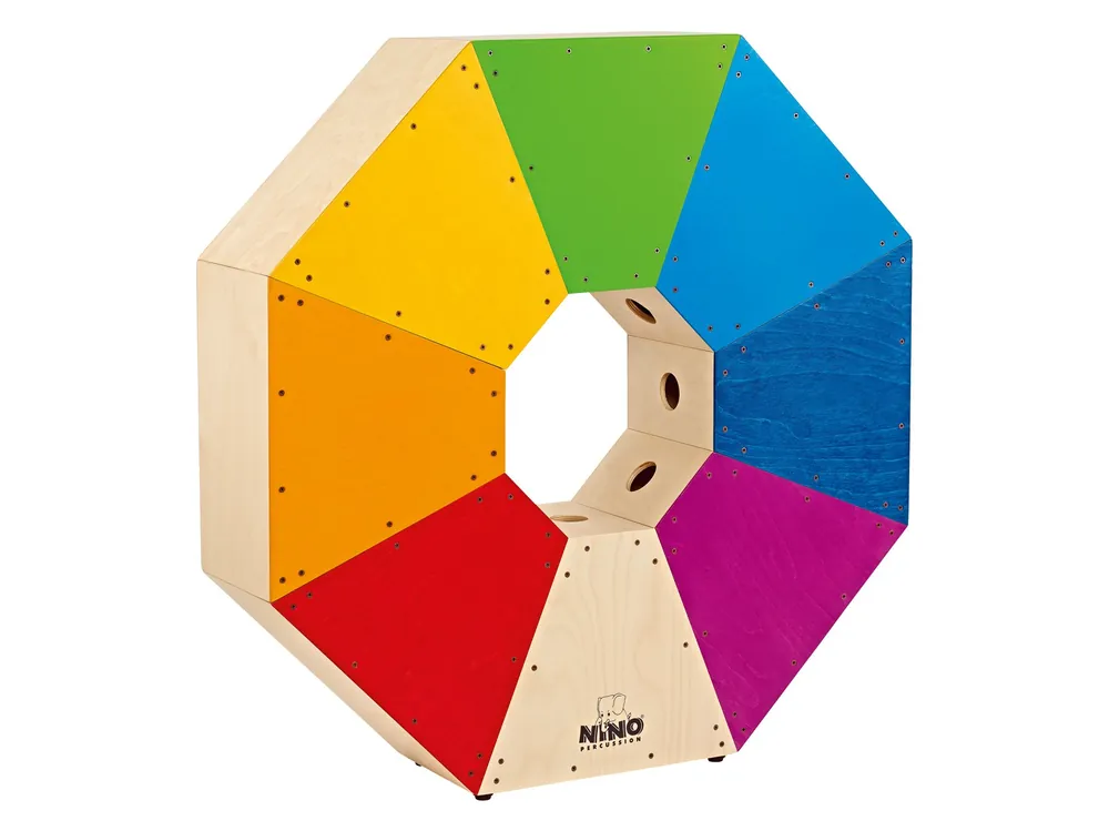 NINO Klassenzimmer Cajon bunt NINO954 Classroom Cajon Günstig