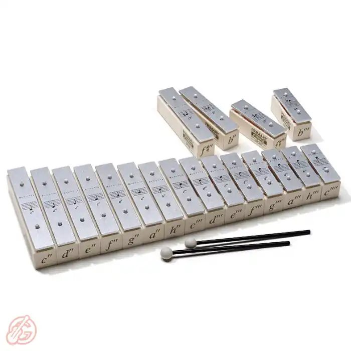 Gratis Versand SONOR Klingende Stäbe KSP 30 M 1 Set | Metallophon, inkl. Schlägel