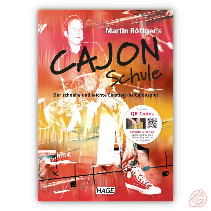 Bestseller Martin Röttger’s ‚CAJON SCHULE‘ | Lehrbuch, inkl. Online-Material