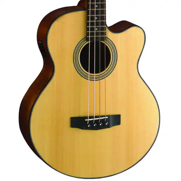 Kostenloser Rückversand Cort Akustik Bass – Super Jumbo CutAway