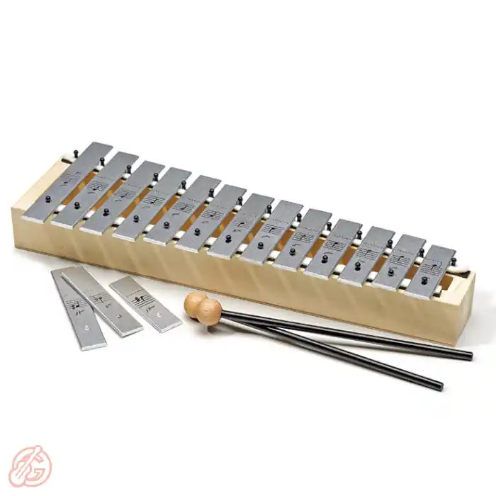 Neu SONOR Glockenspiel Sopran SGP | Stahl, inkl. Schlägel