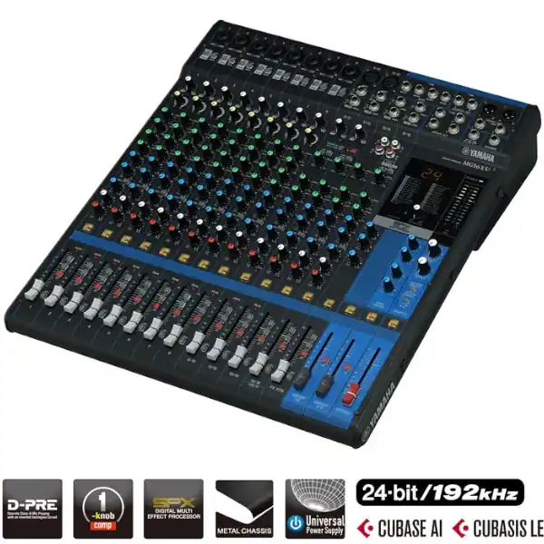 Aktuell YAMAHA MG16XU Mixer | 16 Kanäle mit SPX
