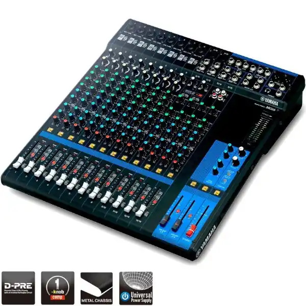 YAMAHA MG16 Mixer | 16 Kanäle Schneller Versand