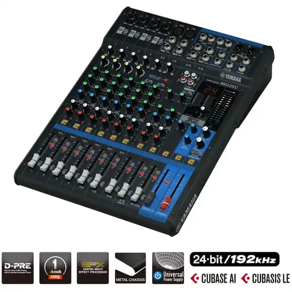 YAMAHA MG12XU Mixer | 12 Kanäle mit SPX Top-Angebot