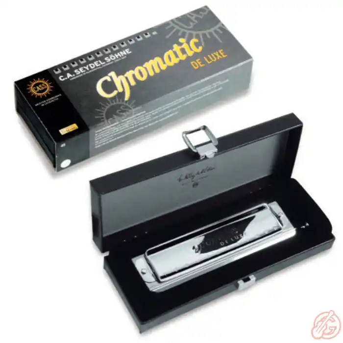 C. A. SEYDEL Chromatic De Luxe Harp 51480 | Chromatische Mundharmonika Super-Preis