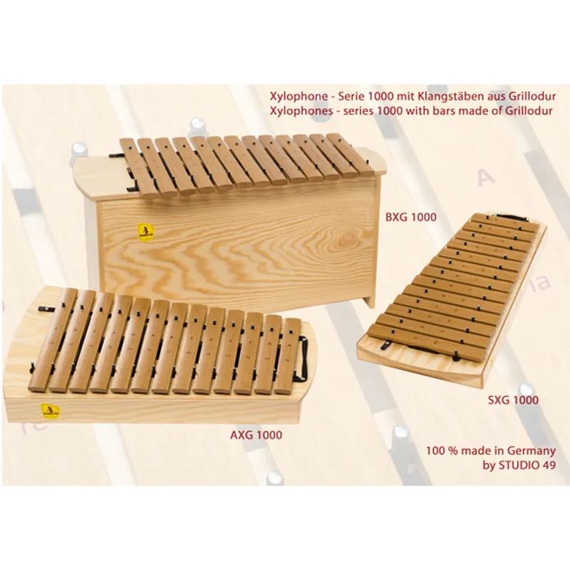 Günstig Studio49 Xylophon SET Serie 1000 Grillodur