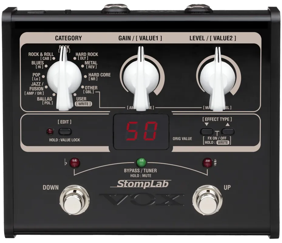 VOX StompLab IB/IG Multieffektgerät | für Gitarre/Bass Billig