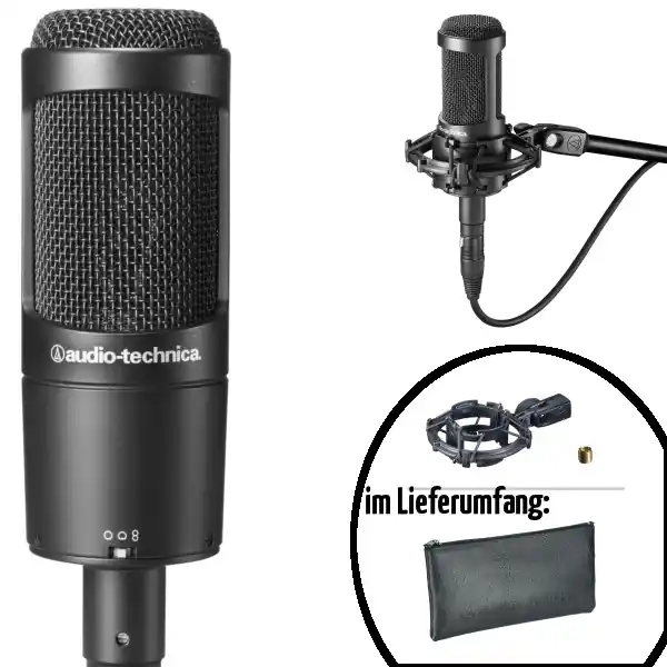 AUDIO TECHNICA Großmembranmikrofon AT2050 Abverkauf