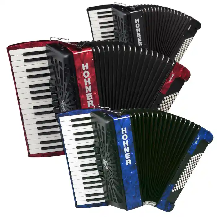 Preiswert HOHNER Bravo III 72 Akkordeon | Silent Key