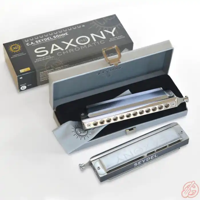 Sale C. A. SEYDEL Saxony Chromatic Harp 52480 | Chromatische Mundharmonika