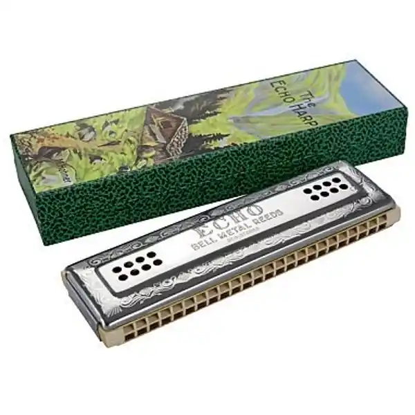 Rabatt Echo Harp 96 Hohner Mundharmonika