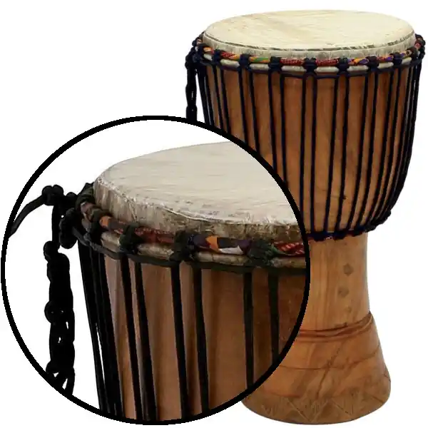 GEWA Kamballa Djembe 25″ | handgefertigt in Afrika Kostenfreie Lieferung