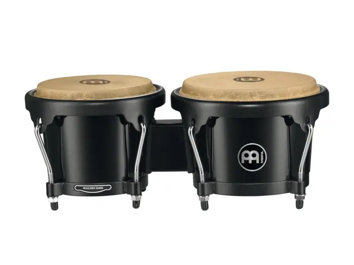 Must-Have MEINL Bongo aus ABS-Kunststoff Journey Series Bongos HB50BK schwarz