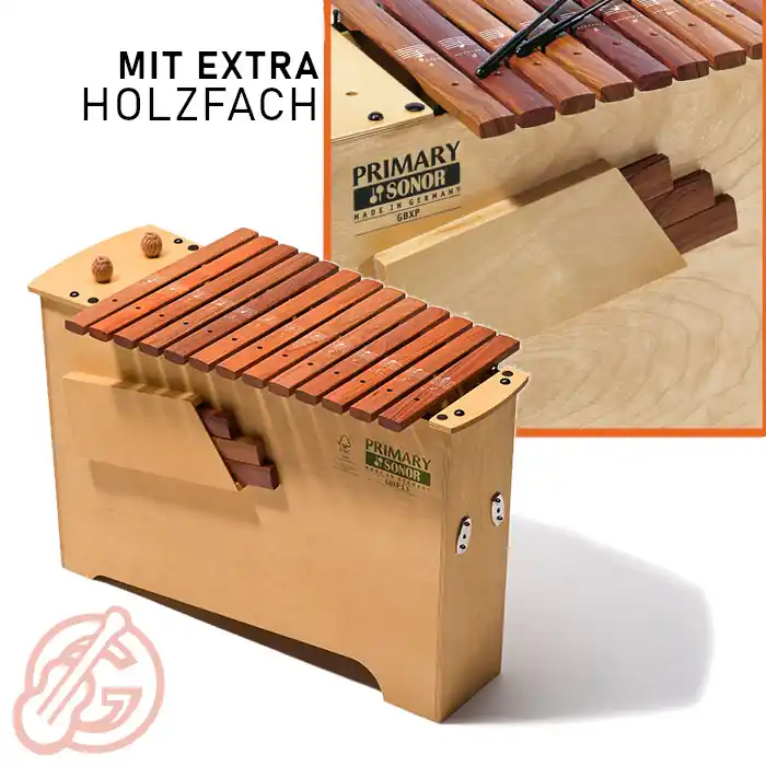 Neu SONOR Xylophon Großbass GBXP 1.1 Pao Rosa | diatonisch