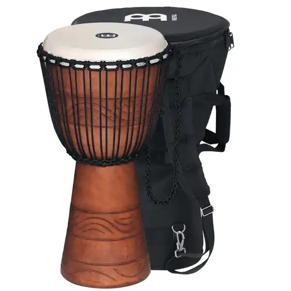 MEINL 10″ Djembe ADJ2-M+BAG African Style mit Schnurspannsystem Jetzt Kaufen