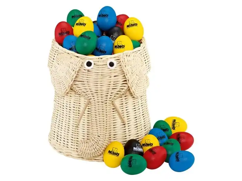 Bestpreis NINO Egg Shaker Set, 80-teilig, gemischte Farben VE80-NINO540