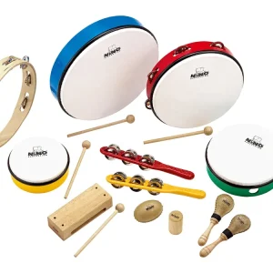 Preisreduziert NINO Percussion Set, zwölfteilig NINOSET012