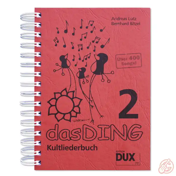 Schneller Versand ‚DAS DING 2‘ Kultliederbuch Band 2 | mit Texten und Akkordsymbolen