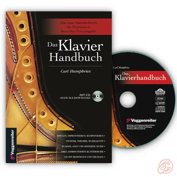 Voggenreiter ‚DAS KLAVIER HANDBUCH‘ Grundlagen | Lehrbuch, inkl. CD Geprüft