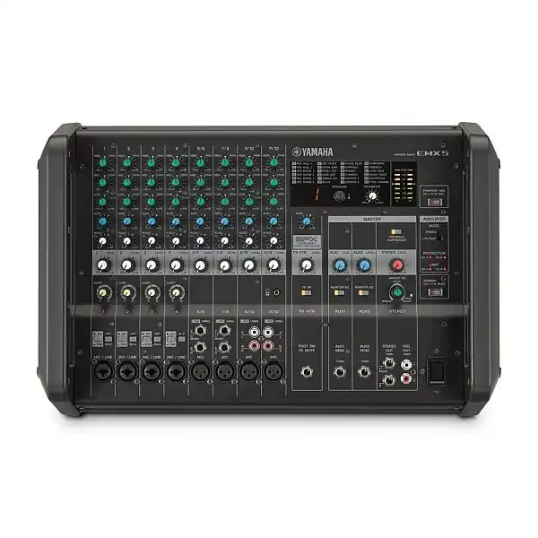 Yamaha EMX7 Powermixer 12Kanal 710W. Neuheit