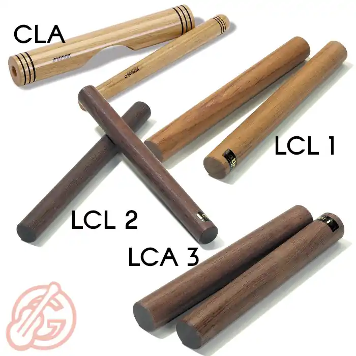 Echt SONOR Clave Set Palisander/Hartholz | 4-teilig