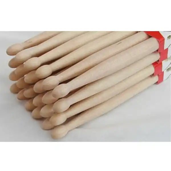 GEWA Basix Drumsticks 5A/7A | 12er Set, Hickory Highlight
