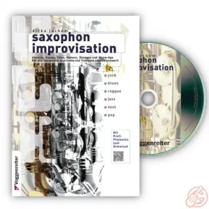 Voggenreiter ‚SAXOPHON IMPROVISATION‘ | Lehrbuch, inkl. CD Garantierte Lieferung