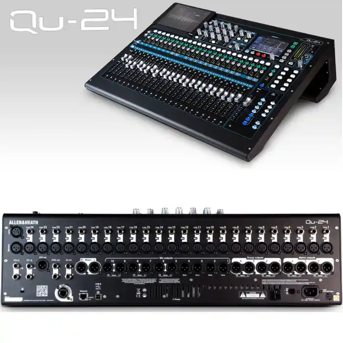 Allen & Heath Qu-24C Digitales Kompakt Mischpult Jetzt Bestellen