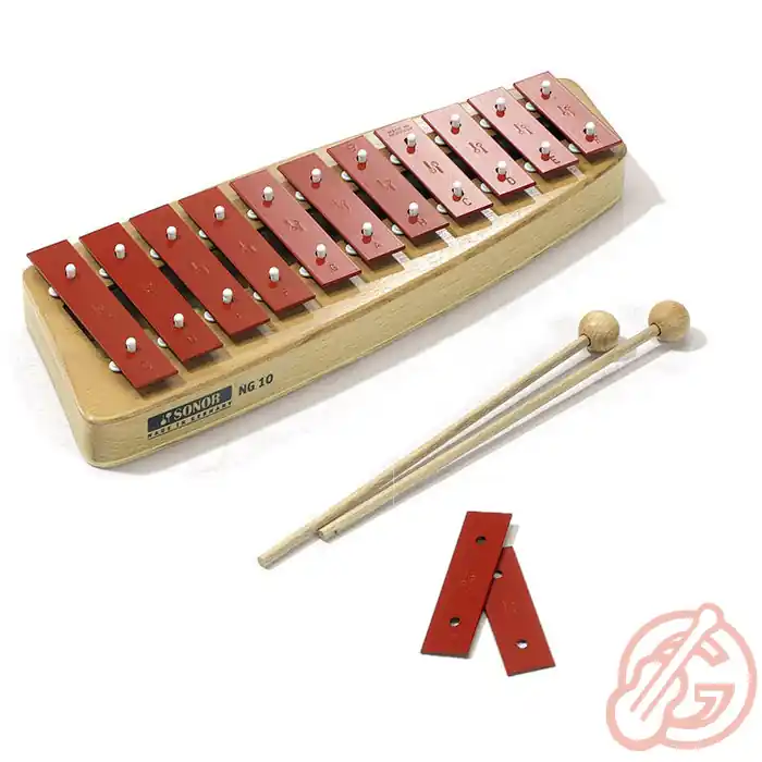 Geprüft SONOR Glockenspiel Sopran NG 10 | inkl. Schlägel