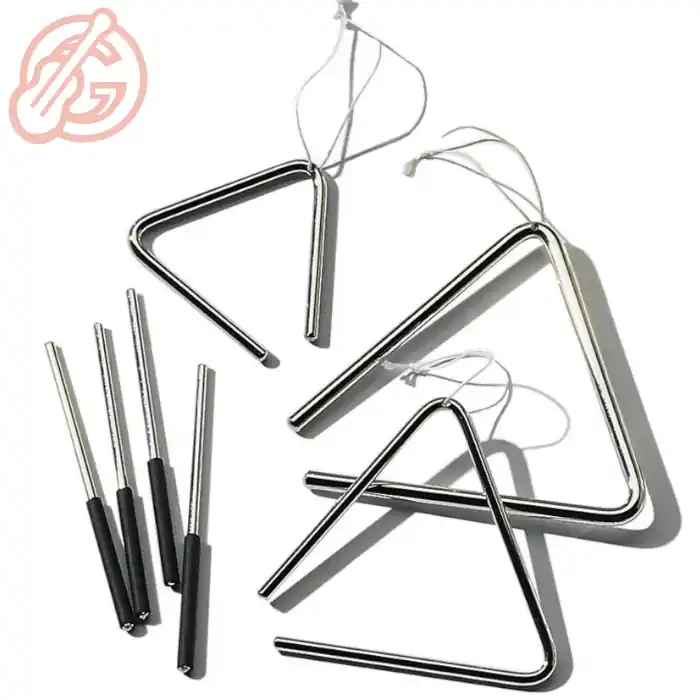 SONOR Triangel Set Silberstahl | 3-teilig + Schlägel Preisreduziert