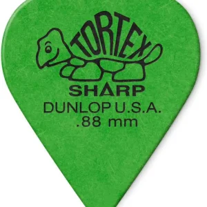 Dunlop Tortex Sharp Plektrum 0.88mm grün 412R88 Heißes Angebot