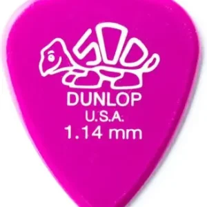 Solange Der Vorrat Reicht Dunlop Delrin 500 Plektrum 1,14mm Red Magenta 41R114