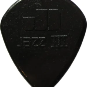 Markenprodukt Dunlop Jazz III schwarz Plektrum 47R3S