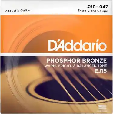 D Addario EJ 15 010-047 Phosphor Bronze Super-Preis
