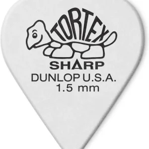 Top-Angebot Dunlop Tortex Sharp Plektrum 1.50mm weiß 412R150