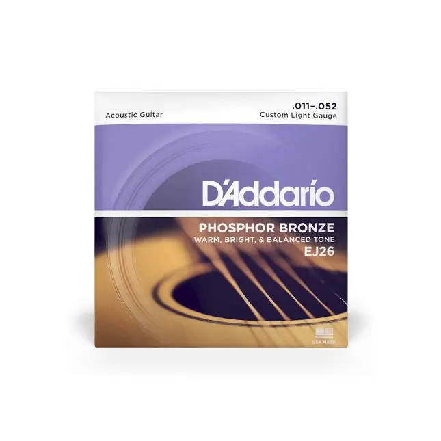 Versand Am Gleichen Tag D Addario EJ 26 011-052 Phosphor Bronze