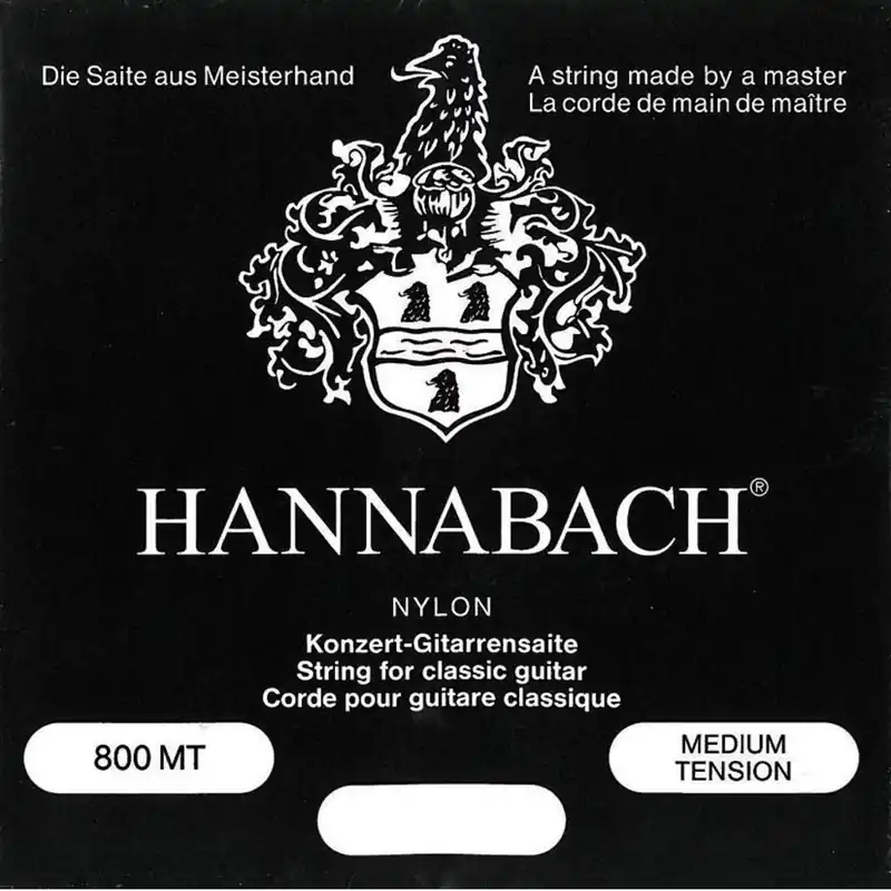 Hannabach 800 Medium Tension Black Preis Gesenkt